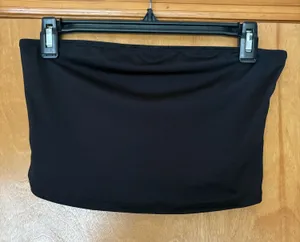 Shein Black Tube Top thumbnail 1