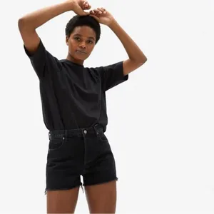 Everlane Cheeky Shorts in Washed Black thumbnail 4