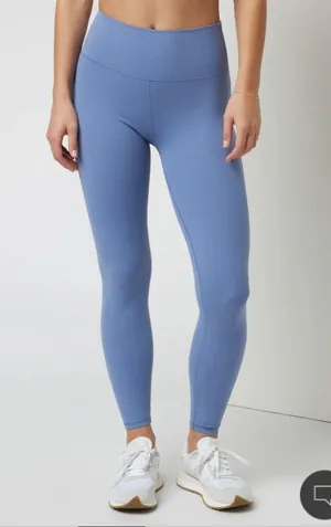 Vuori AllTheFeels Leggings- Regular Length Blue Quartz thumbnail 2