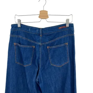 Anthropologie Pilcro High-Rise Cropped Wide-Leg Jeans Snap Hem Size‎ 29 thumbnail 10