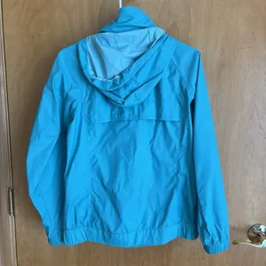 COLUMBIA XL3156 ACCESS POINT WATERPROOF WOMENS XS Teal Jacket Rain‎ thumbnail 4