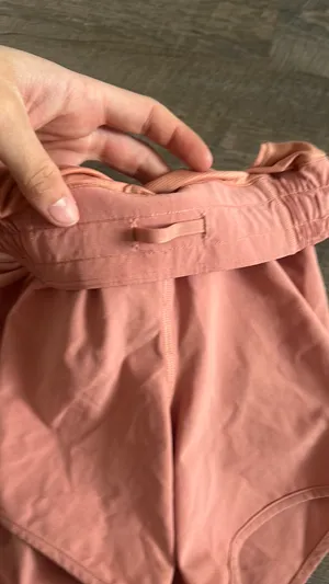 Dusty Pink Lululemon Shorts Hotty Hot 2” tall thumbnail 5