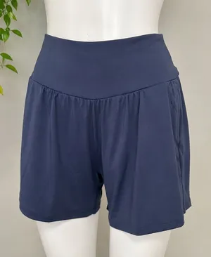 Halara Womens Athletic Shorts Navy Blue Softlyzero Airy High Waisted Medium thumbnail 1