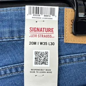NWT Levi's Signature Jeans Women's 20M Mid Rise Skinny Jeans thumbnail 6