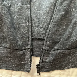 PINK Victoria's Secret Charcoal Hoodie with Logo thumbnail 12