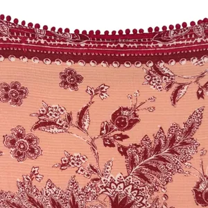 Free People Women's My Love Mini Dress Pink Size XS Boho Pom Pom Balloon Sleeves thumbnail 7