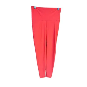 Old Navy Active high-waisted leggings vibrant orange/coral Sz M NWOT thumbnail 2