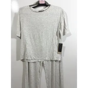 Natori Feathers Essentials Pajama Set Light Heather Grey Sustainable Size S thumbnail 6