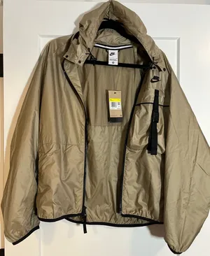 •NWT• Nike Tech Gold windbreaker jacket size Small thumbnail 2