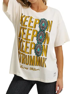 Wrangler Lainey Wilson Keep On Keep On Tee Shirt,‎ thumbnail 1