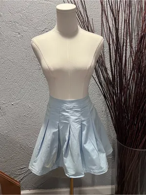 🌸AMERICAN EAGLE BLUE PLEATED MINI SKIRT SIZE 6🌸 thumbnail 2
