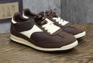 Universal Thread Skyler Jogger Sneakers Low Top Double Lace Chocolate Brown 7M thumbnail 1