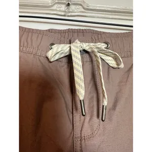Vuori Ripstop Pants Dusty Rose Mauve Elastic Waist Drawcord‎ Utility Slim Women thumbnail 3