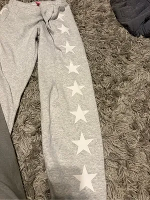 NWOT STARFIT Gray Star Hoodie and Sweatpants Set thumbnail 9