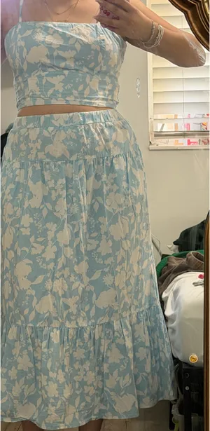 Two piece set Blue Size M thumbnail 1