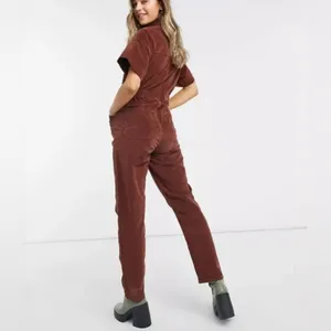 FREE PEOPLE Marci Cord One Piece in Gingerbread Small thumbnail 5