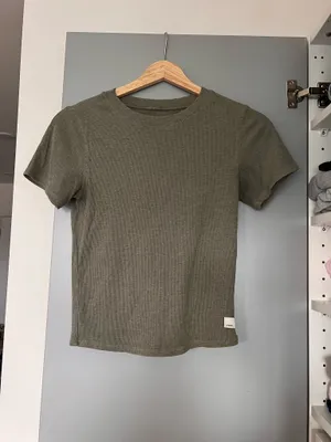 Vuori Pose Fitted Tee Laurel Heather thumbnail 5