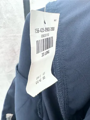 Abercrombie & Fitch NWT Women's Wide Leg Ultra High Rise Blue‎ Pants Size 20L thumbnail 4