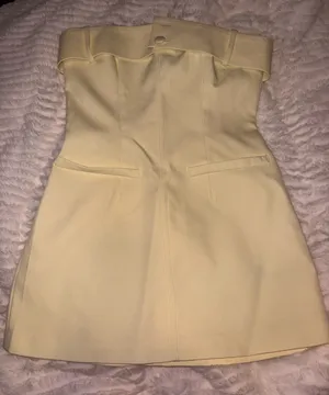 Pretty Little Thing Woven Belt Detail Shift Dress thumbnail 6