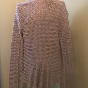 *30of3*‎ NWOT. Inc International Concept. Dusty Mauve Open Knit Cardigan (M) thumbnail 3