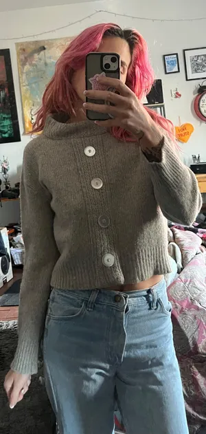 Miss Scotch English Vintage Wool Sweater thumbnail 2