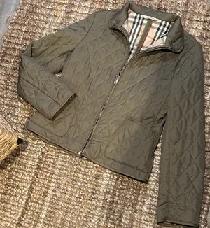 Burberry Check Cuff Quilted Jacket thumbnail 1