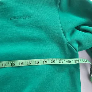 Sweaty‎ Betty -835 Elevate Sweatshirt Green Teal Crewneck Fleece SB9170 Womens M thumbnail 9