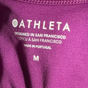Athleta Womens Solace Seamless Low Impact‎ Sports Bra Purple Size Medium thumbnail 2