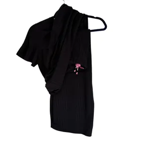 Comfort Code by Cuddl Duds Black Ruffle Sleeve Pajama Set XS Loungewear‎ thumbnail 10