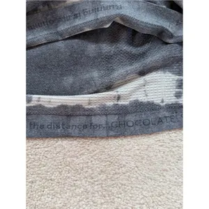 Lululemon Swiftly Tech Short Sleeve Tie Dye Gray‎ White Top Size 4 thumbnail 4