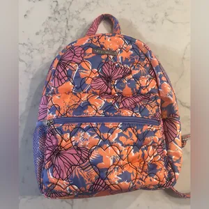 New Betsey Johnson Butterfly Quilted Backpack with Wristlet Set thumbnail 11