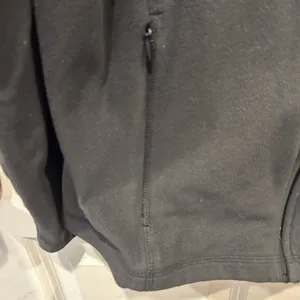 LL Bean Womens Black Full Zip Fleece Jacket Mock Neck Pockets Sz Medium Gorpcore thumbnail 4