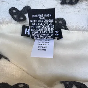 Hot‎ Topic Shirt Md Cream Glitter Mushrooms Cropped Sheer Puff Sleeve Whimsigoth thumbnail 8