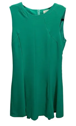 TEA & CUP LOS ANGELES S‎ Green Fit and Flare Sleeveless Mini Dress thumbnail 1