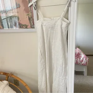 PEPPERMAYO Cole Maxi Dress in White Size US 0 thumbnail 4