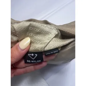 Prada Re-Nylon Saffiano Mini Re-Edition 2000 Bag Deserto thumbnail 11