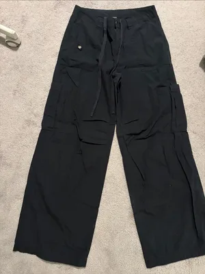 wild fable Black Wide Leg Cargo Pants thumbnail 1