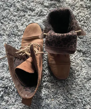 Born Brown Leather Boots Size 8 thumbnail 5