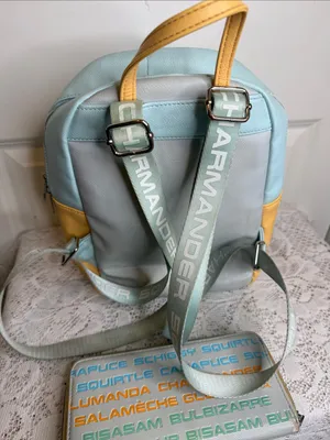 Loungefly Pokémon Exclusive all character backpack with matching wallet thumbnail 5
