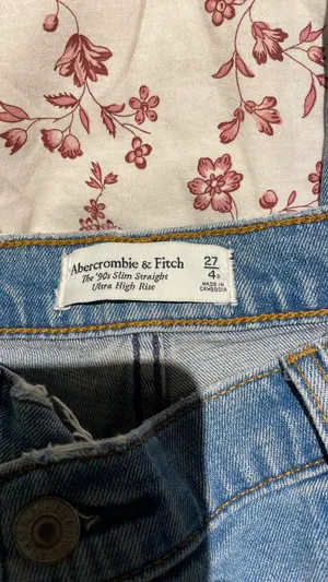 Abercrombie The 90s Slim Straight Ultra High Rise 27/4R thumbnail 3