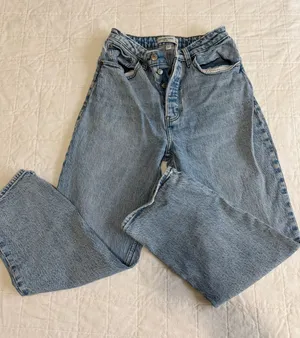 Abercrombie Jeans Curve Love The Dad High-Rise thumbnail 1