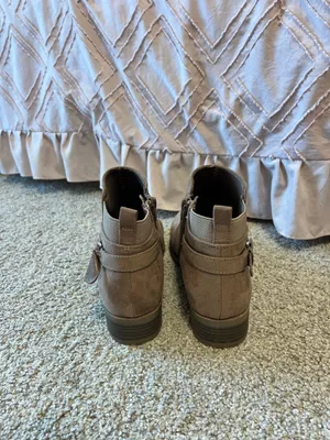 Old Navy Brown Ankle Booties 8 thumbnail 4