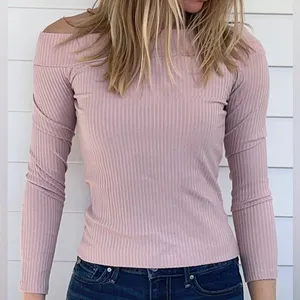 Light pink long sleeve top thumbnail 1