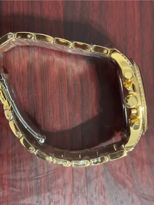 NWOT Michael Kors Gold and White Crystal-Accent Watch, MK6762-Needs Battery thumbnail 3