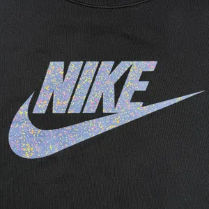 Nike Sportswear Essential Cropped Fleece Crewneck Sweatshirt Black Women’s Large thumbnail 2