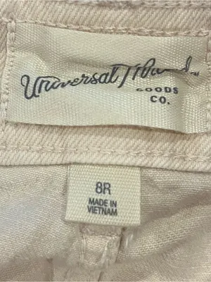 Universal Threads 🌸IVORY HEART EMBROIDERED DENIM PANTS NEW🌸 thumbnail 7
