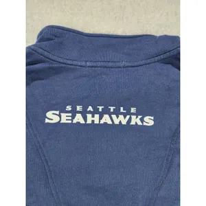 Women WEAR Erin Andrews Seattle Seahawks Yarn Dye Stripe Full-Zip Jacket Plus 3X thumbnail 12