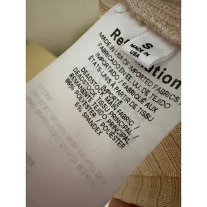 REFORMATION Esmeray Knit Top Size Small Flare Sleeve‎ thumbnail 7