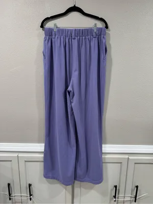 Halara Flex™ High Waisted Pocket Wide Leg Waffle Work Pants thumbnail 5