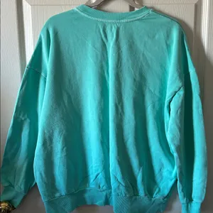 Z‎ SUPPLY Womens Sunday Destination Sweatshirt in Cabana Green Size Med thumbnail 8